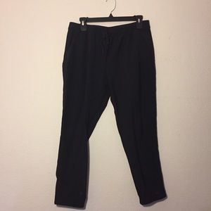 Lululemon Black Crop Drawstring Pants